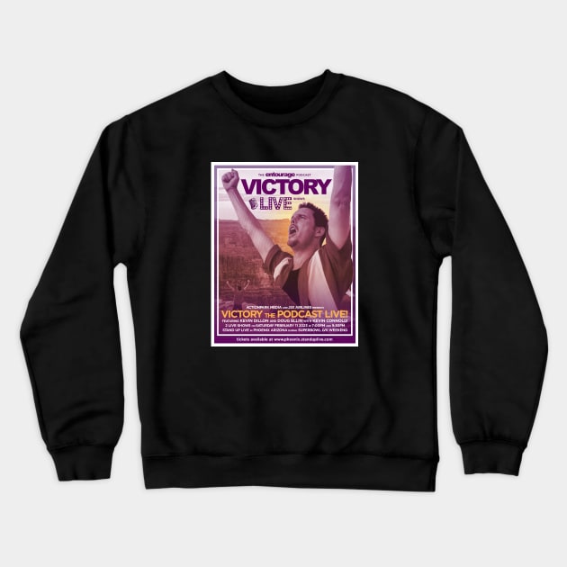 Victory Live Crewneck Sweatshirt by nickbuccelli